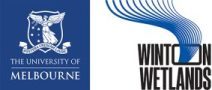 University of Melbourne and Winton Wetlands logos